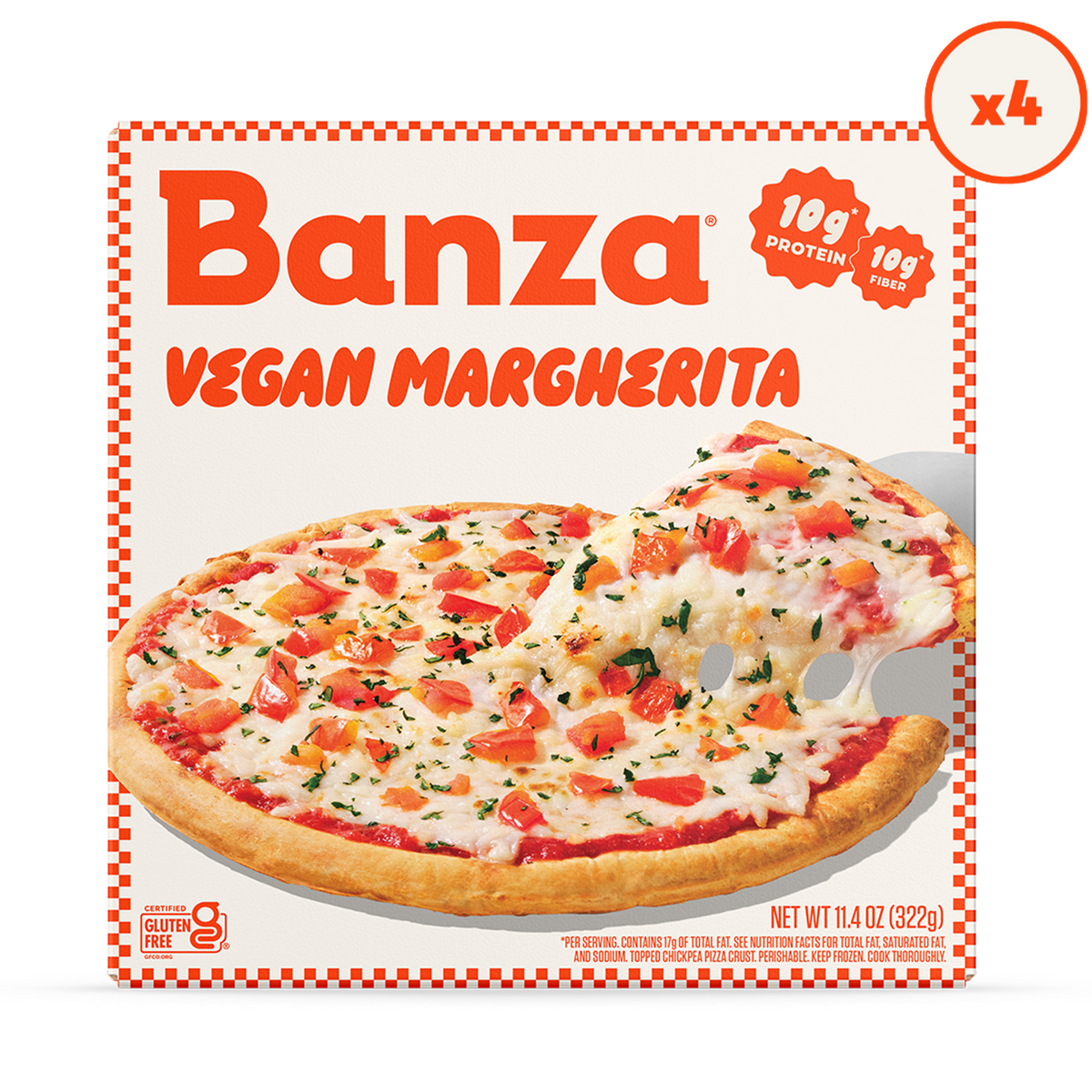 Pizza Margarita Vegana